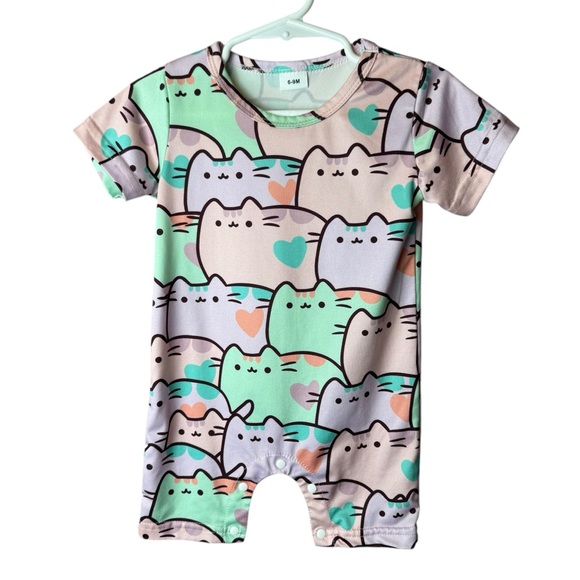 unbranded Other - Cat Heart Romper Baby 6-9M